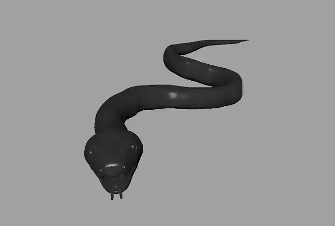 Snake 3d 3D model