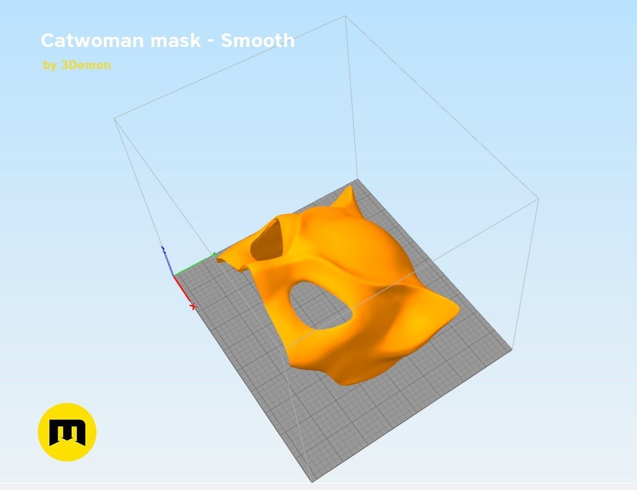 DC and Marvel masks bundle 3D print model_29