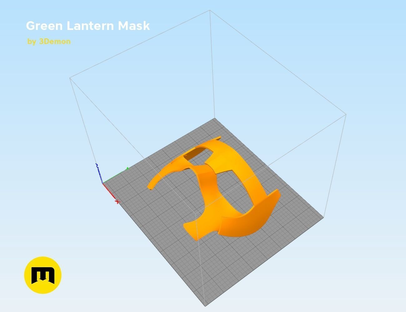 DC and Marvel masks bundle 3D print model_33