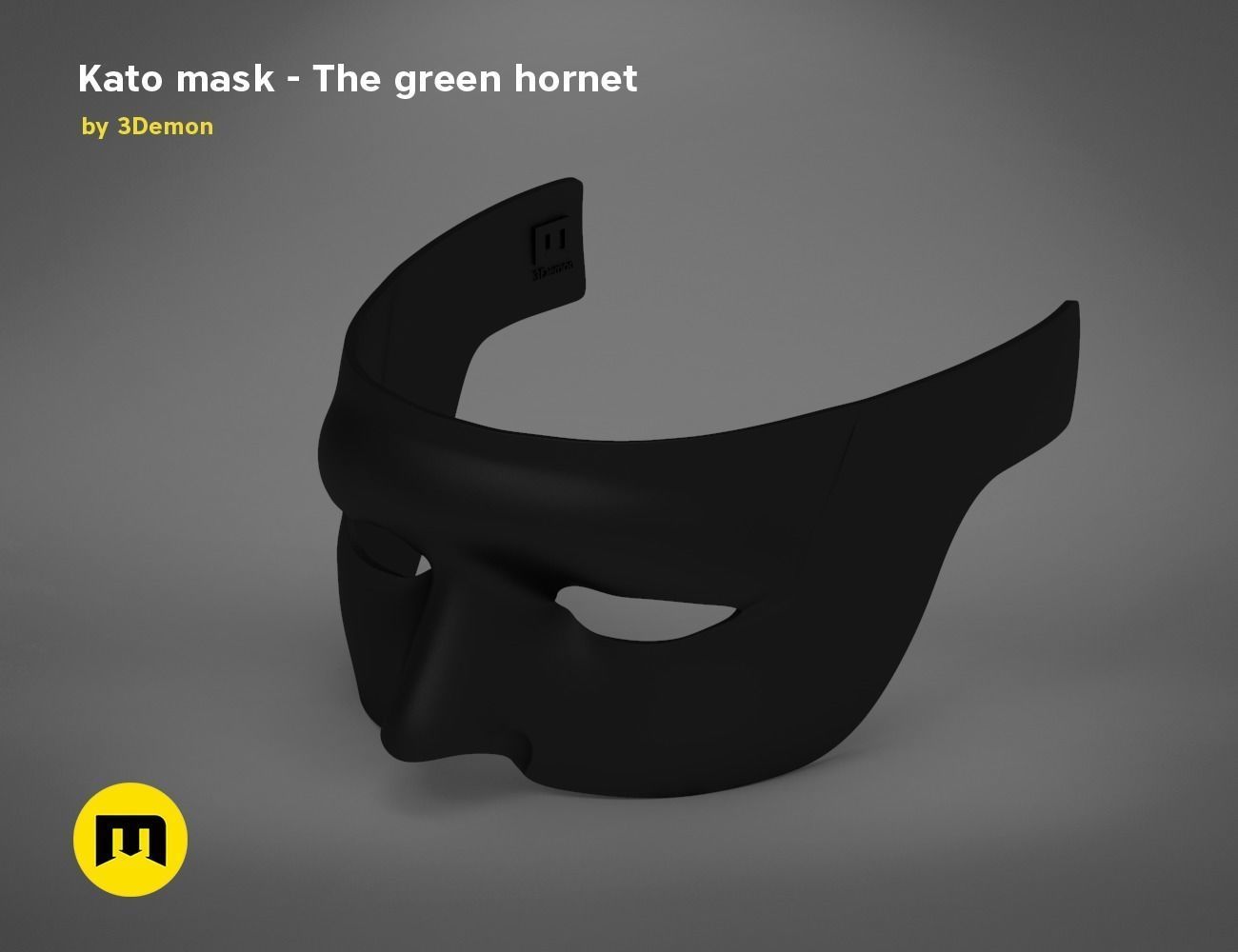 DC and Marvel masks bundle 3D print model_18