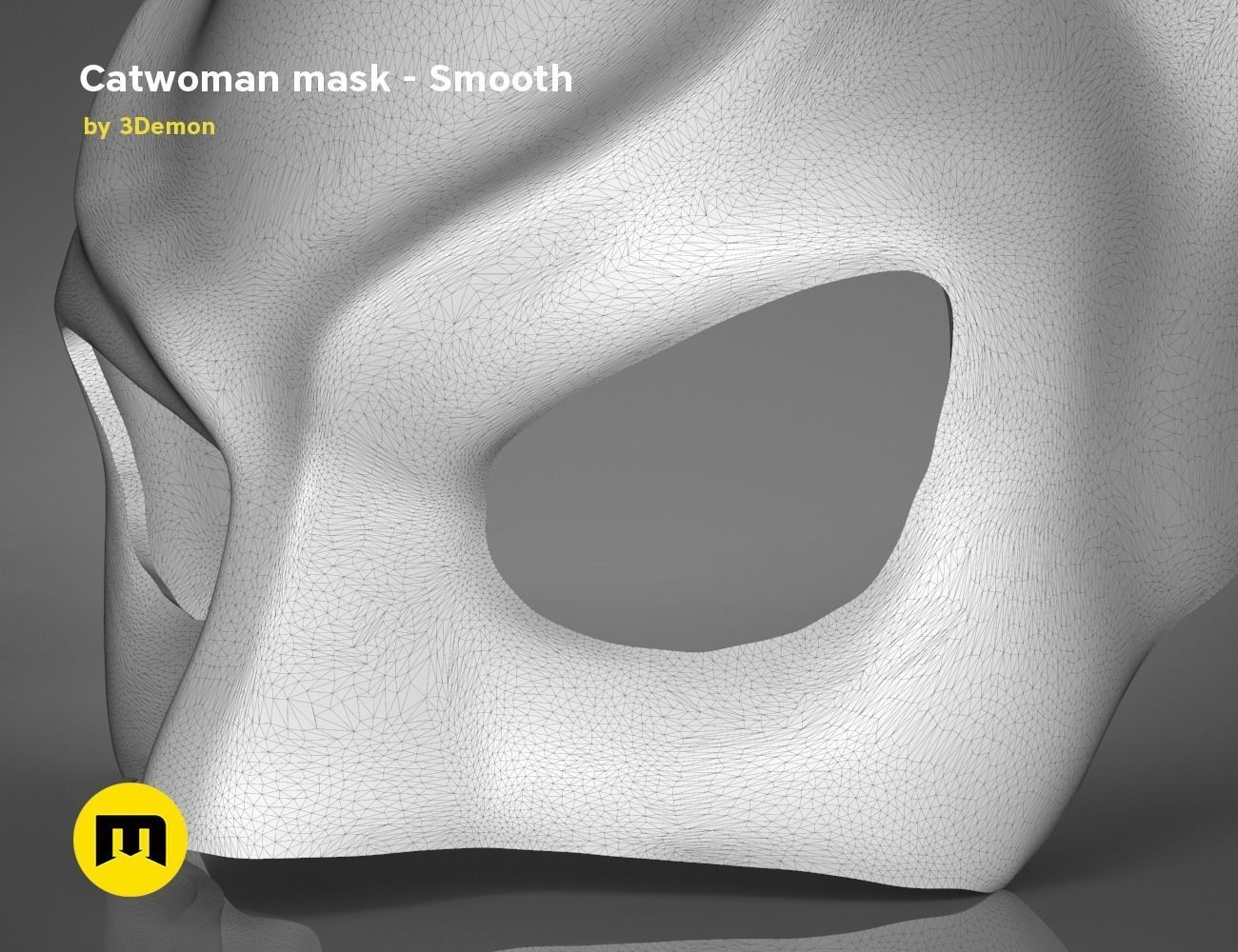 DC and Marvel masks bundle 3D print model_15