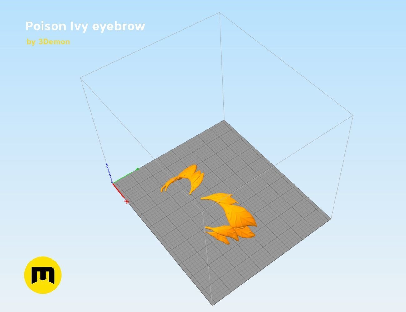 DC and Marvel masks bundle 3D print model_35