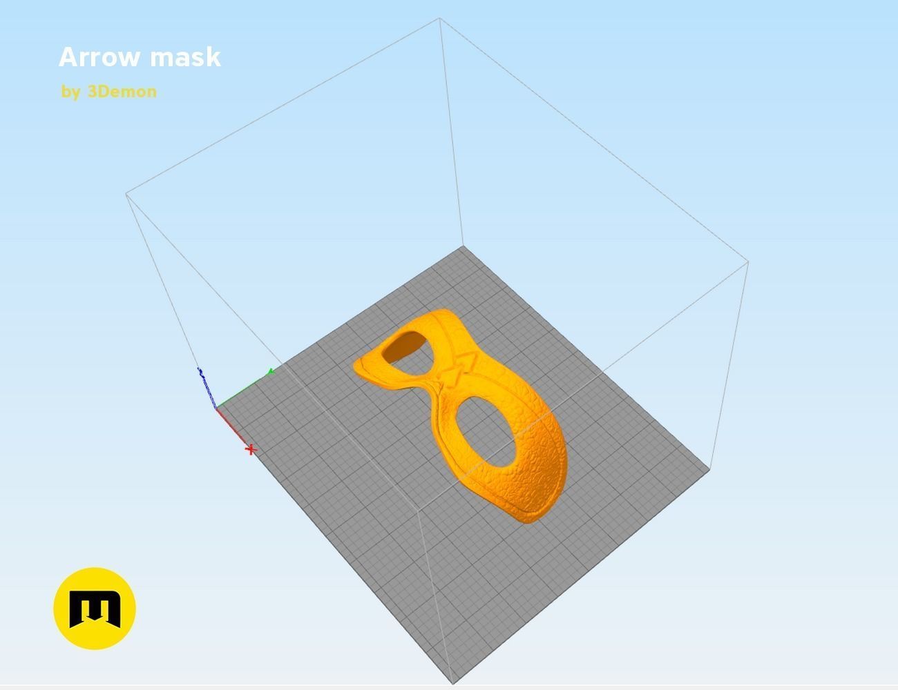 DC and Marvel masks bundle 3D print model_26