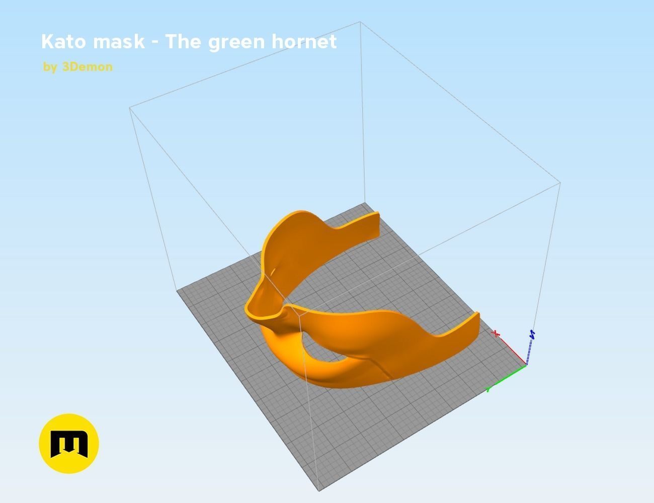 DC and Marvel masks bundle 3D print model_31