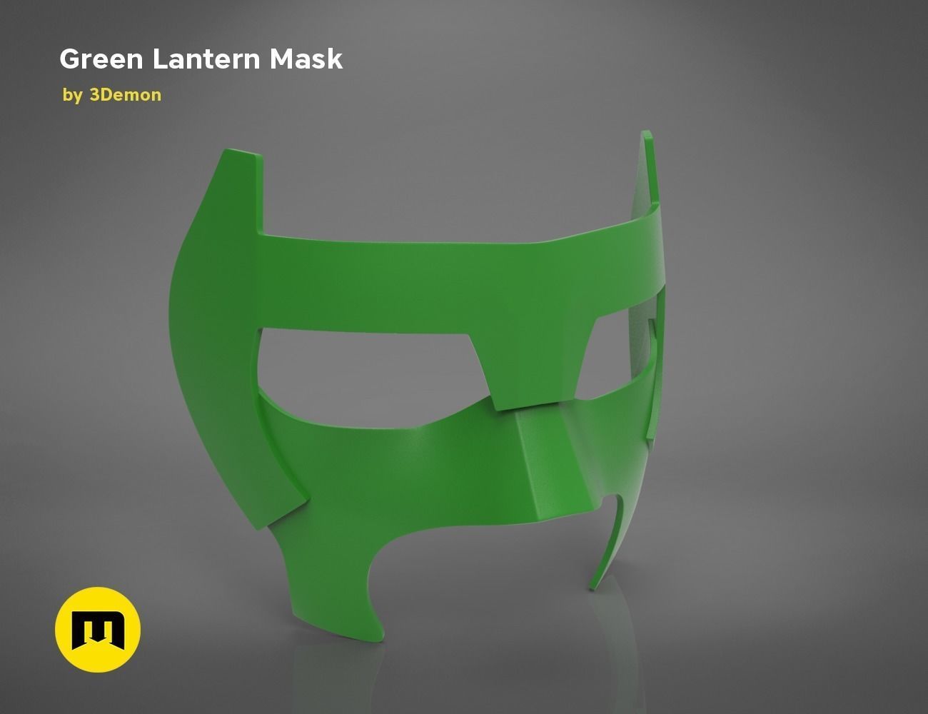 DC and Marvel masks bundle 3D print model_20