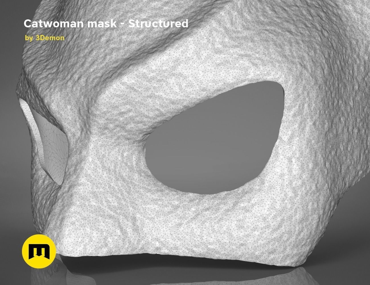 DC and Marvel masks bundle 3D print model_13