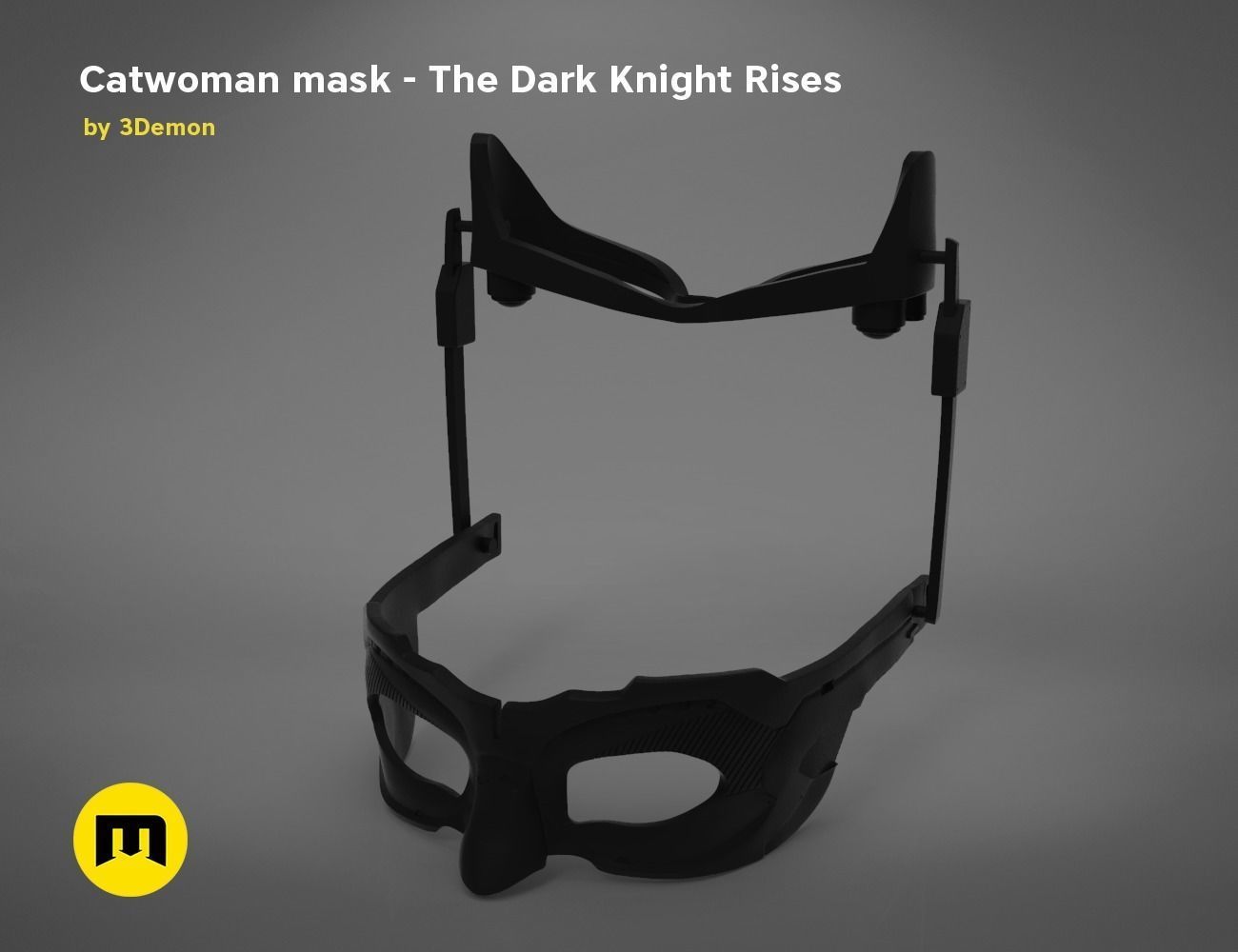 DC and Marvel masks bundle 3D print model_4