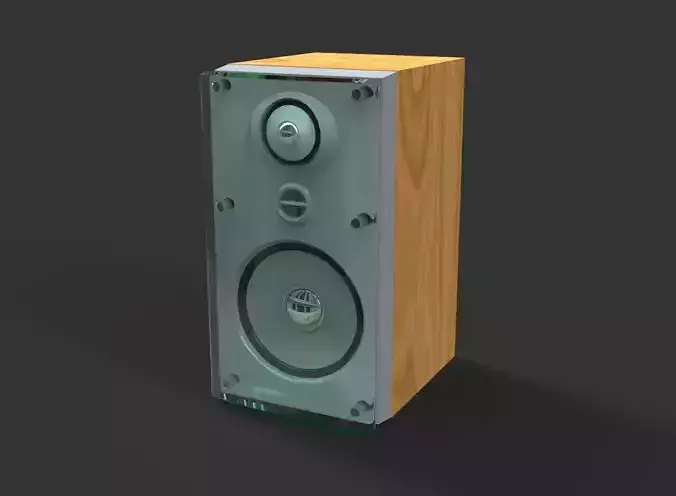 Small Speaker 3D Model 3D model
