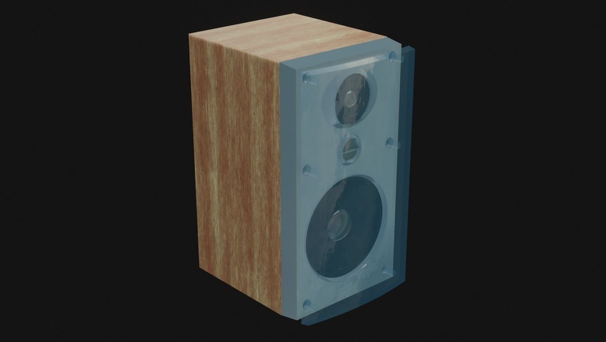 Small Speaker 3D Model 3D model_2