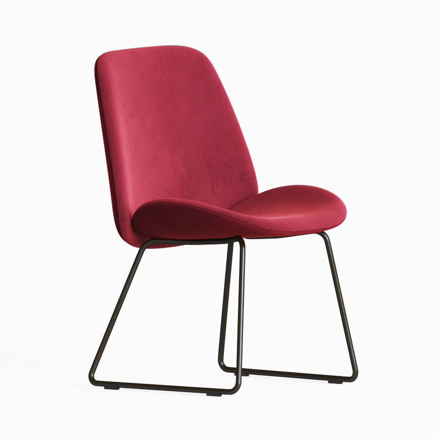 Leolux Lx684 Dining Chair 3D model_2