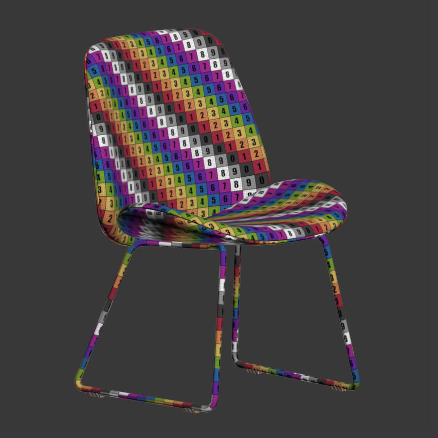 Leolux Lx684 Dining Chair 3D model_5