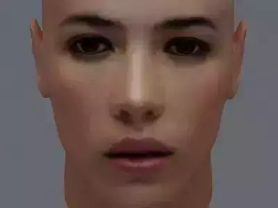 Sophie Marceau 3D model