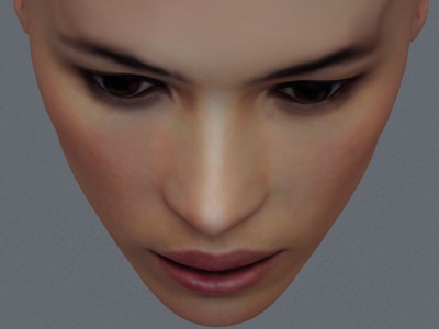 Sophie Marceau 3D model_2