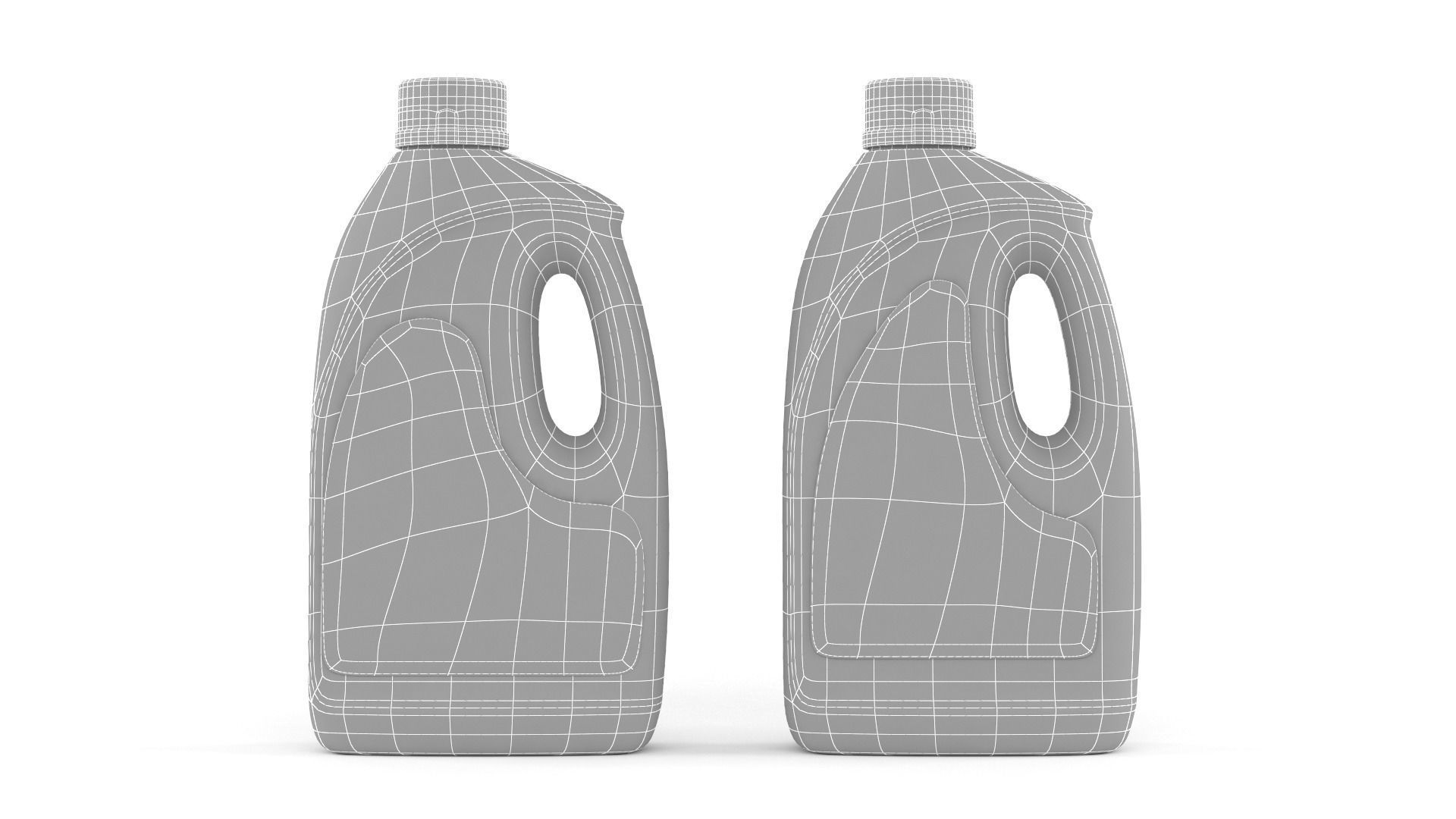 Cascade Gel Dishwasher Detergent 3D model_7