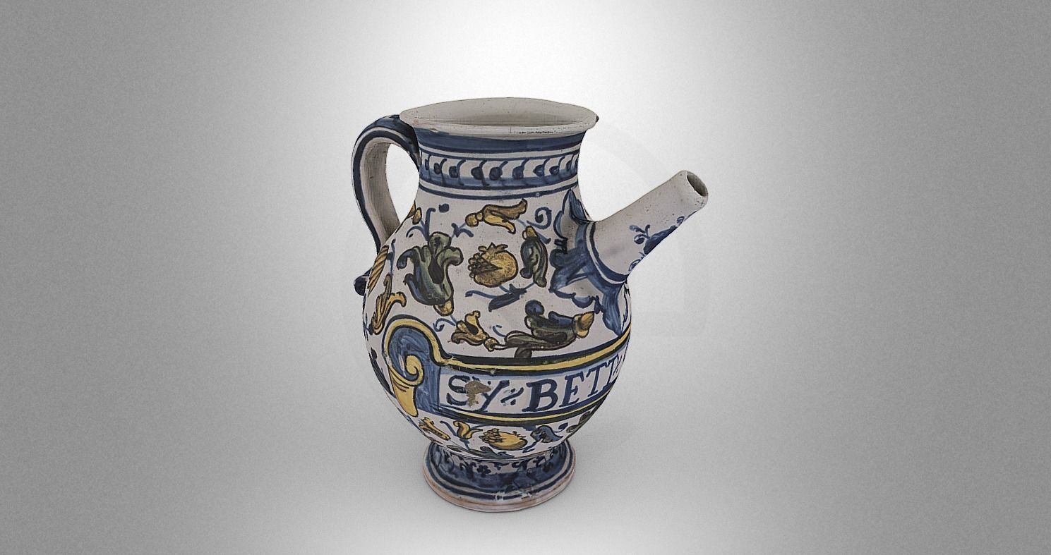 100 Historical high quality 3D scans Low-poly 3D model_34