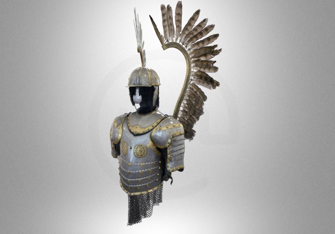100 Historical high quality 3D scans Low-poly 3D model_88