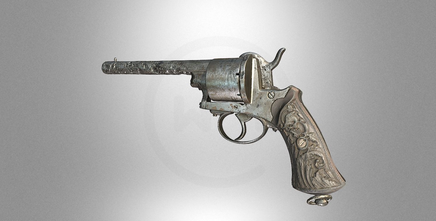 100 Historical high quality 3D scans Low-poly 3D model_92