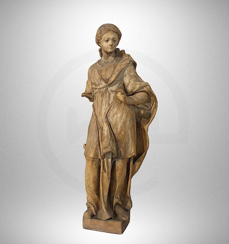 100 Historical high quality 3D scans Low-poly 3D model_35