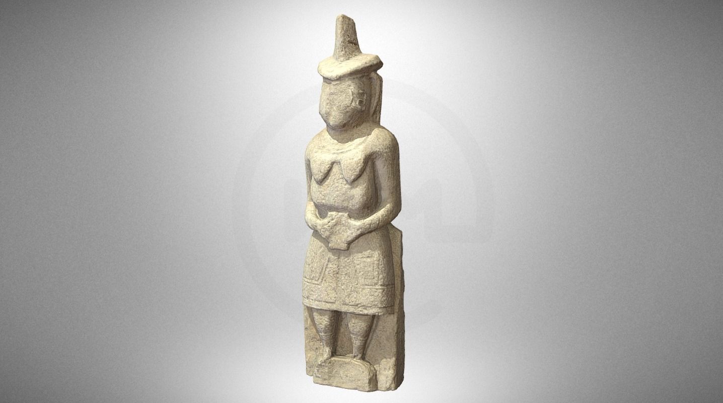 100 Historical high quality 3D scans Low-poly 3D model_11
