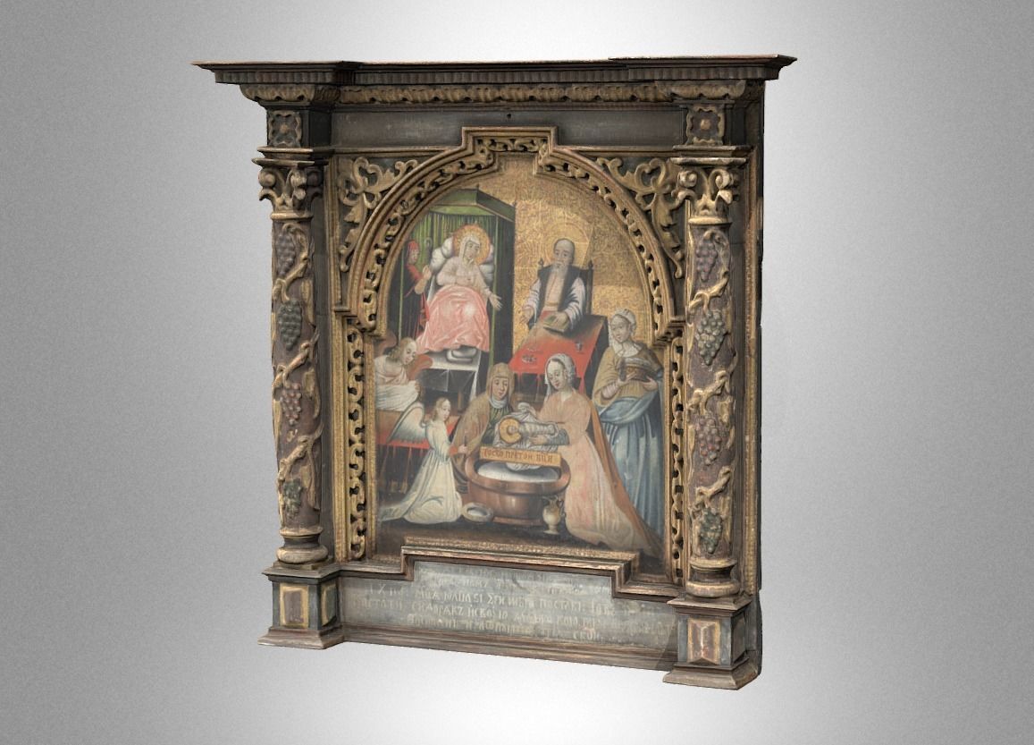 100 Historical high quality 3D scans Low-poly 3D model_8