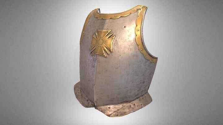 100 Historical high quality 3D scans Low-poly 3D model_26