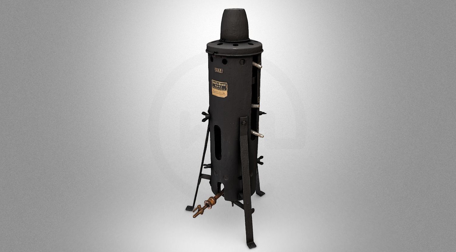 100 Historical high quality 3D scans Low-poly 3D model_78