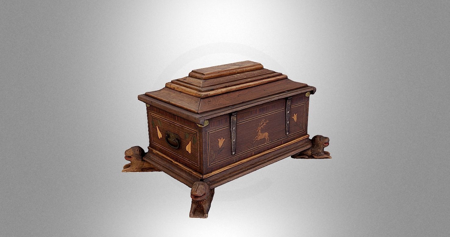 100 Historical high quality 3D scans Low-poly 3D model_99