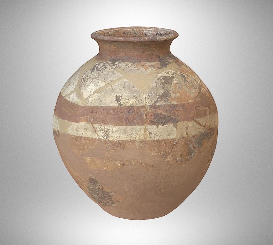 100 Historical high quality 3D scans Low-poly 3D model_21