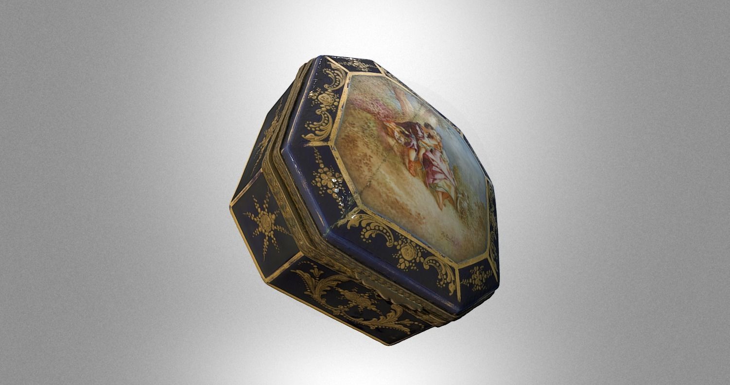 100 Historical high quality 3D scans Low-poly 3D model_3