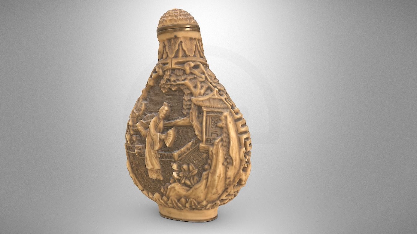 100 Historical high quality 3D scans Low-poly 3D model_47