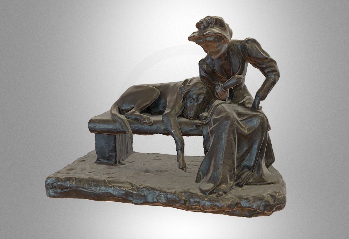 100 Historical high quality 3D scans Low-poly 3D model_95