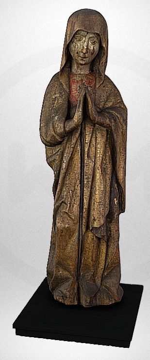 100 Historical high quality 3D scans Low-poly 3D model_55