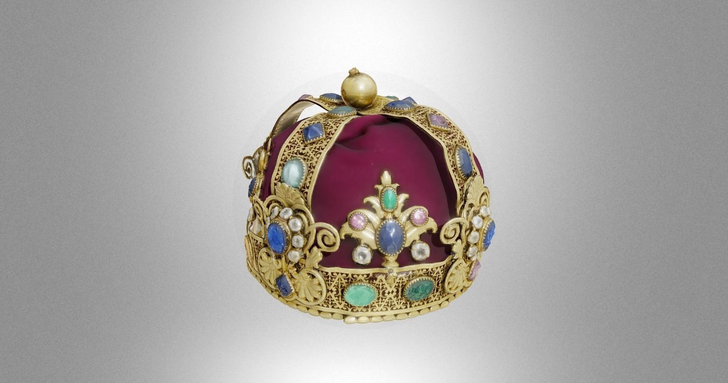 100 Historical high quality 3D scans Low-poly 3D model_23