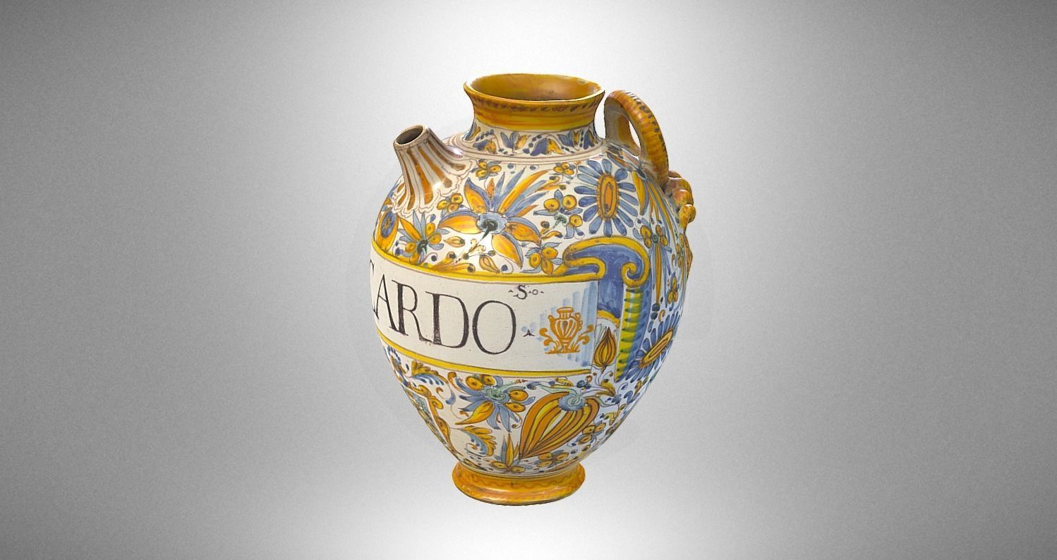 100 Historical high quality 3D scans Low-poly 3D model_22