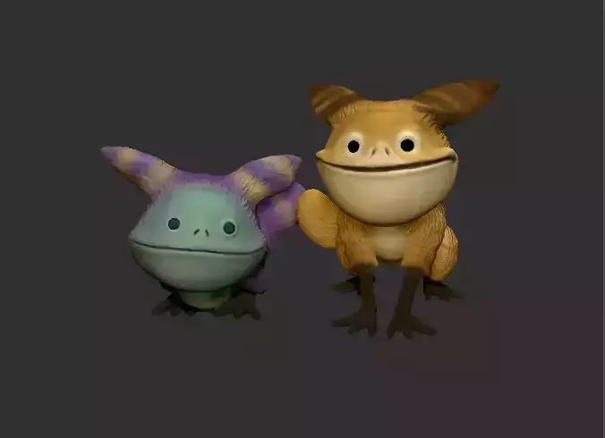 Tooka figure custom 3D print model