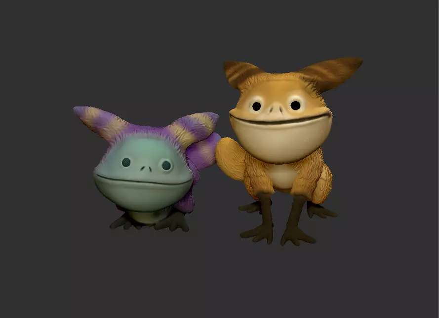 Tooka figure custom 3D print model 3D print model
