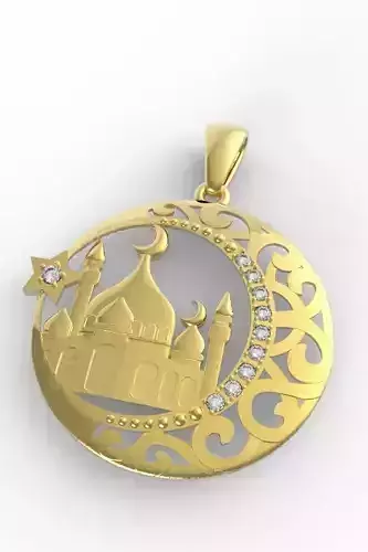 mosque pendant