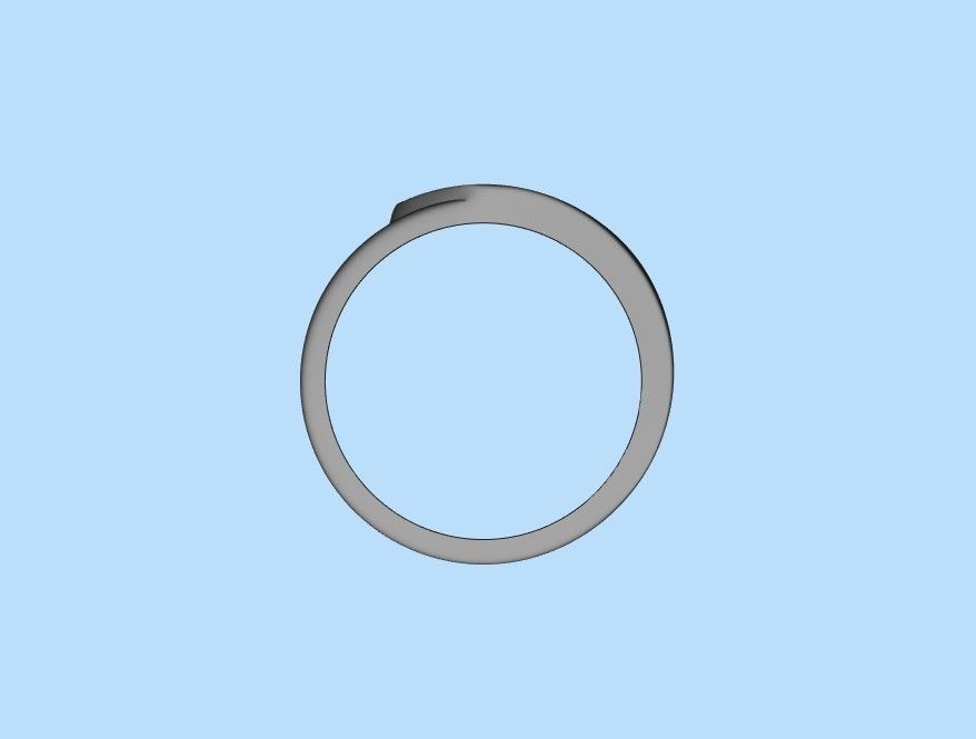 Women ring heart 3dm stl 3D print model_24