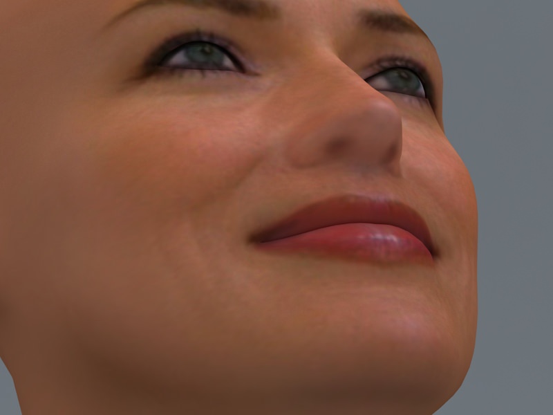 Sharon Stone 3D model_4