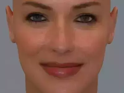 Sharon Stone 3D model