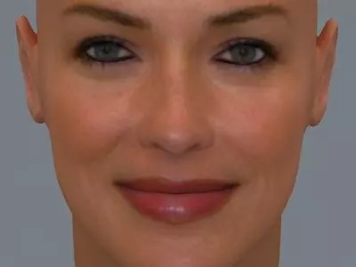 Sharon Stone 3D model_0
