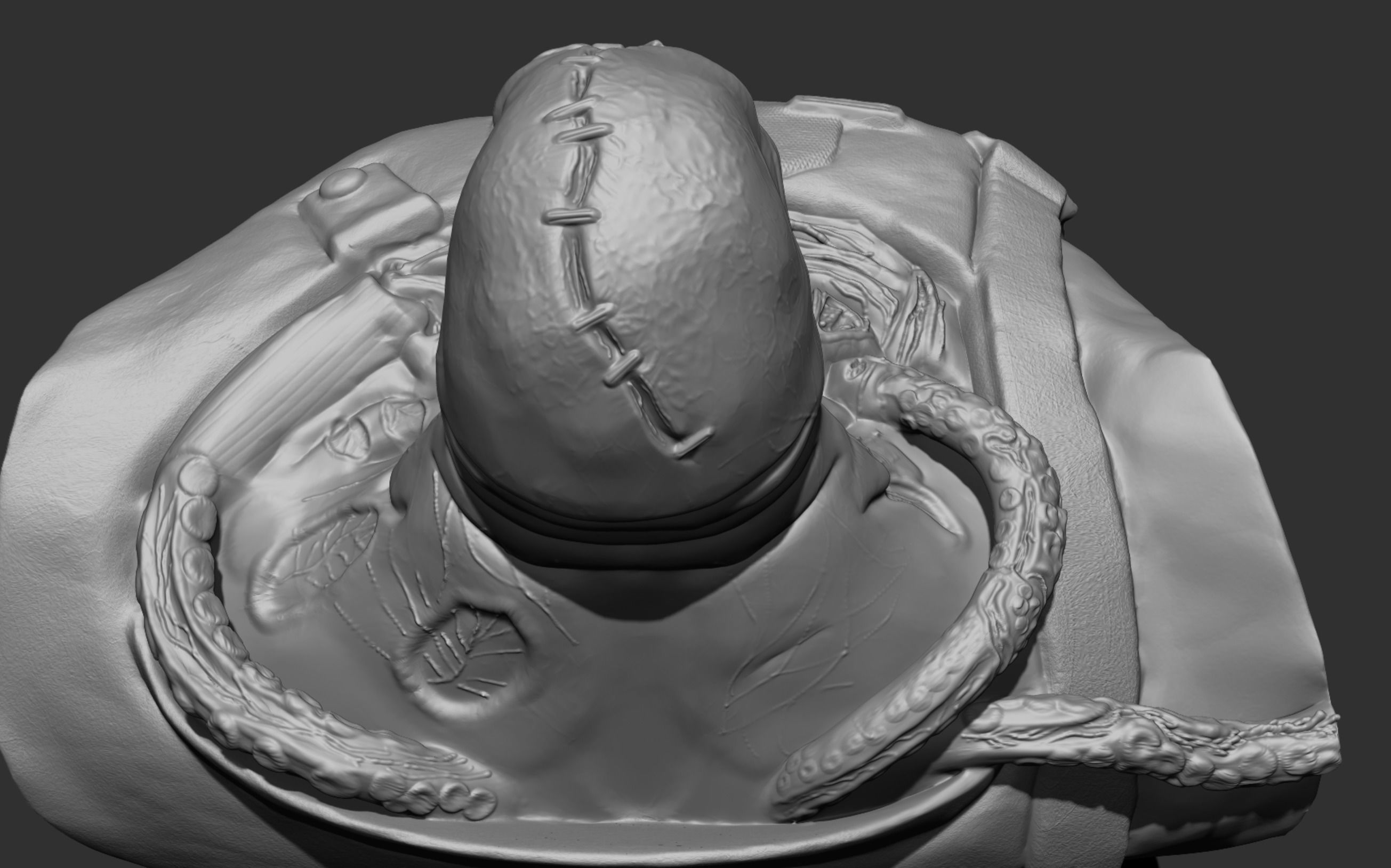 Nemesis Resident Evil 3 Classic 3D print model_5