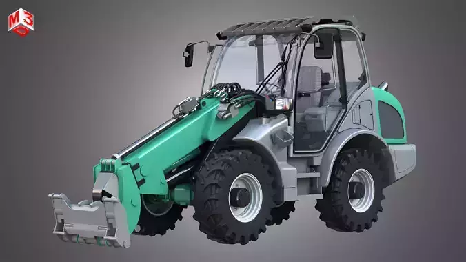Loader KL80-8T 3D model
