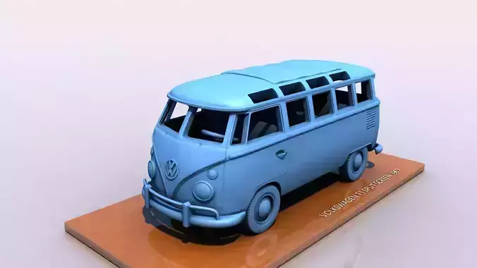VOLKSWAGEN T1 SPLIT SCREEN 1967 3D print model