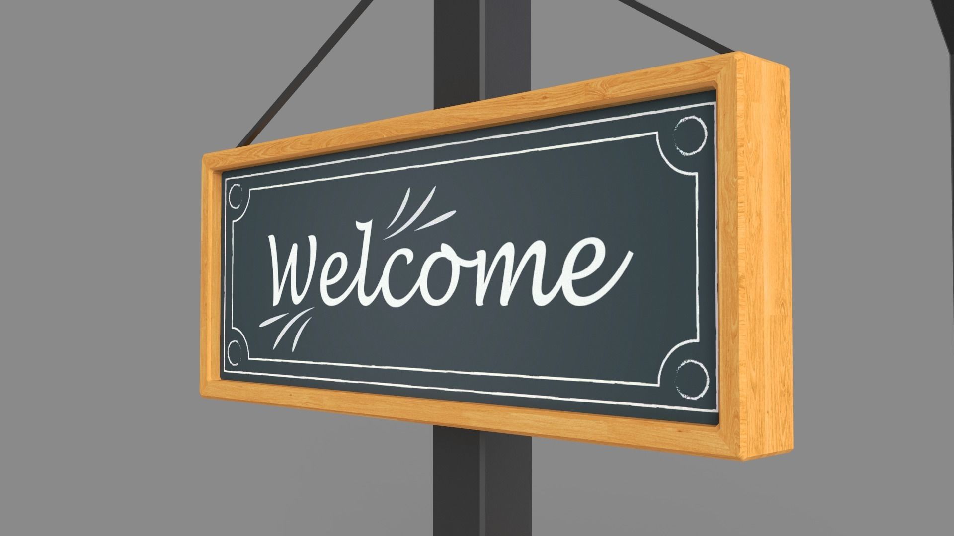 Food Stand - Cart 1 3D model_13