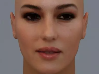 Monica Bellucci 3D model