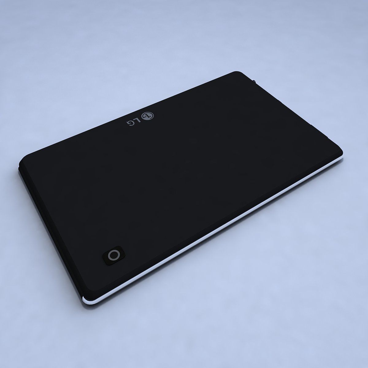 LG Optimus Pad LTE Low-poly 3D model_4
