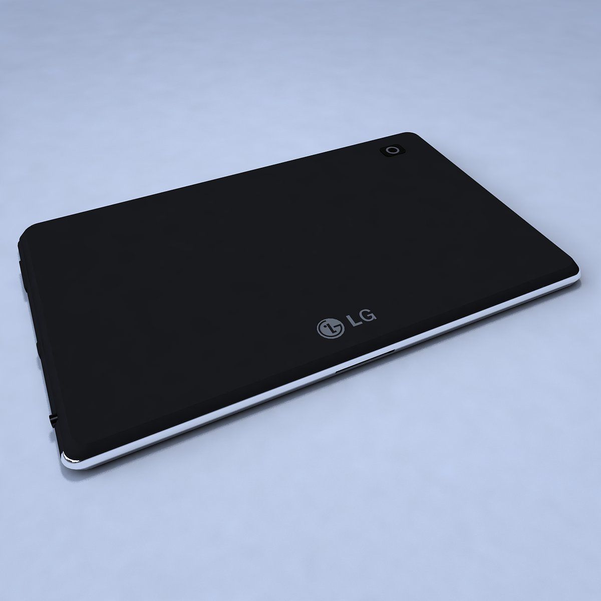LG Optimus Pad LTE Low-poly 3D model_5
