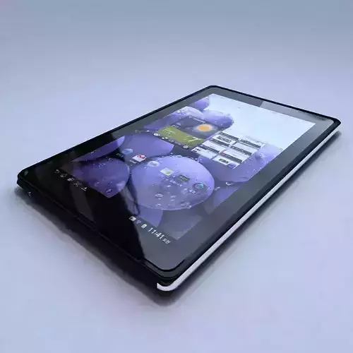 LG Optimus Pad LTE Low-poly 3D model