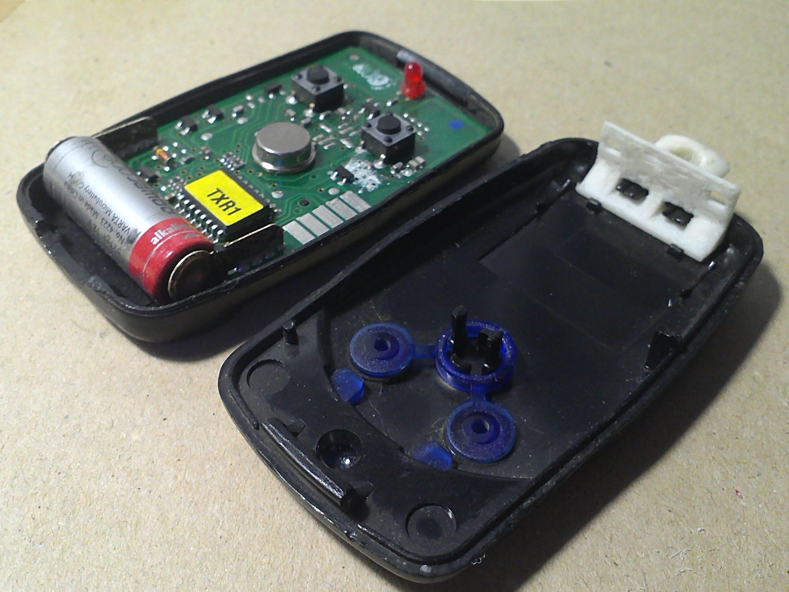 Bracket for remote control Nice Flor 3D print model_1